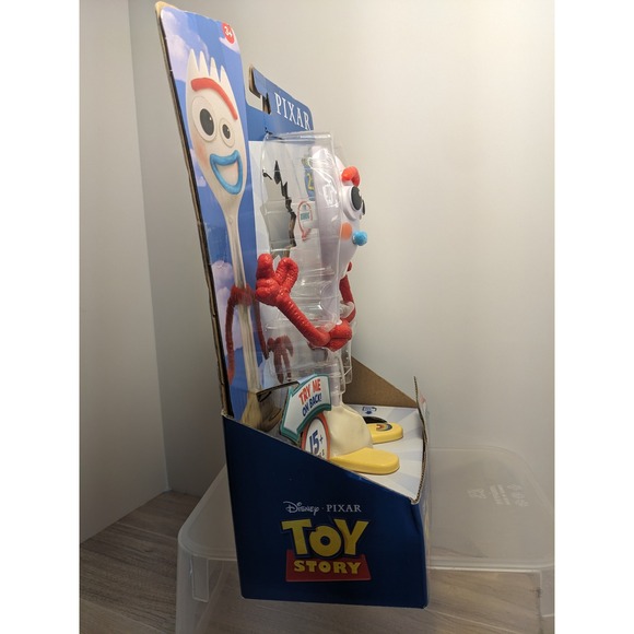 NIB 2019 RARE Disney Pixar Toy Story Forky True Talkers Mattel GGB25 - Picture 4 of 8